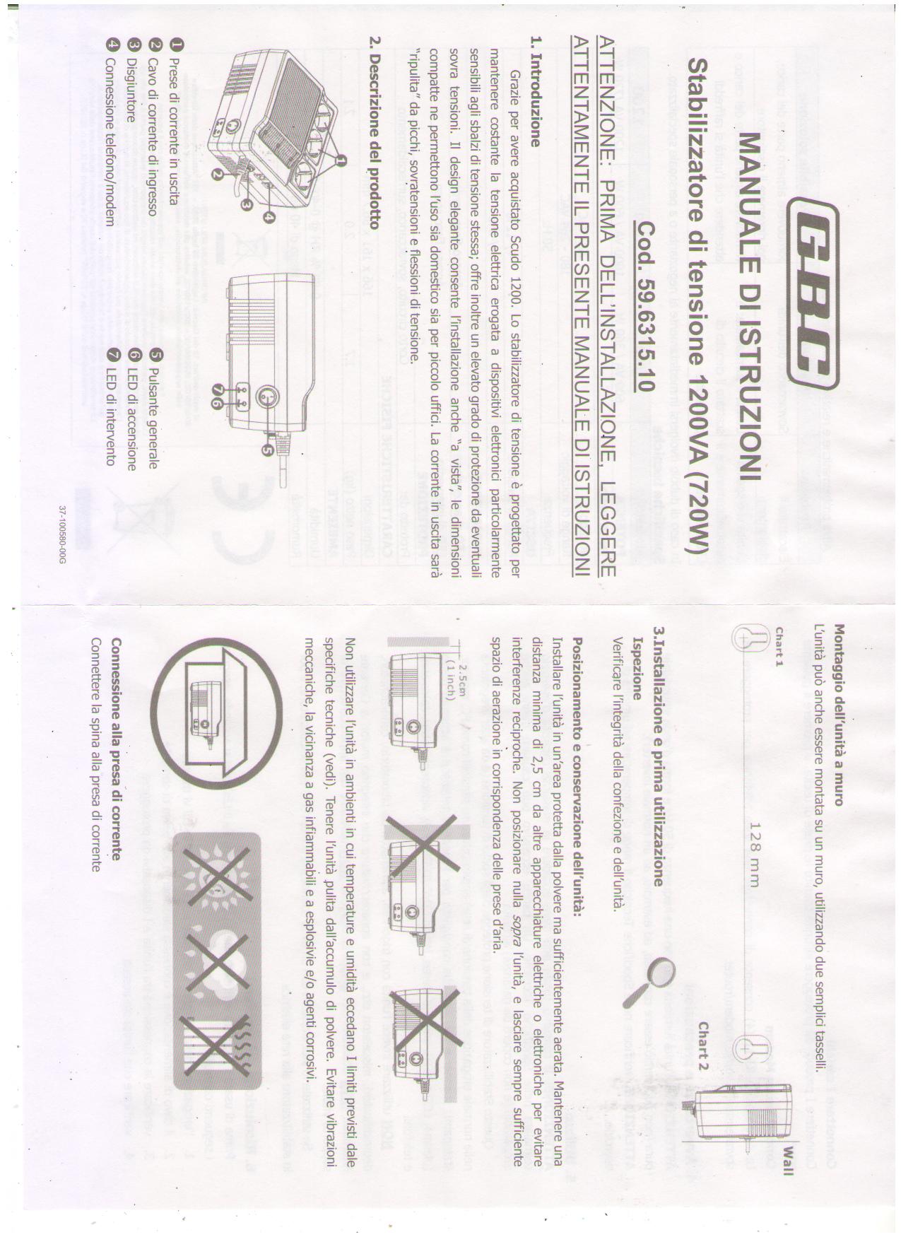 Stabilizzatore Di Tensione GBC - Protezione Per Prese Elettriche E Linea Telefonica/Modem - Con LED Di Stato - Foto 9