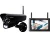 KIT DI VIDEOSORVEGLIANZA IP WIRELESS CON MONITOR TOUCH SCREEN E DVR INCORPORATO SU MEMORY CARD DA 4GB