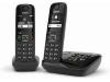 SET 2 TELEFONI CORDLESS  GIGASET AS690A DUO