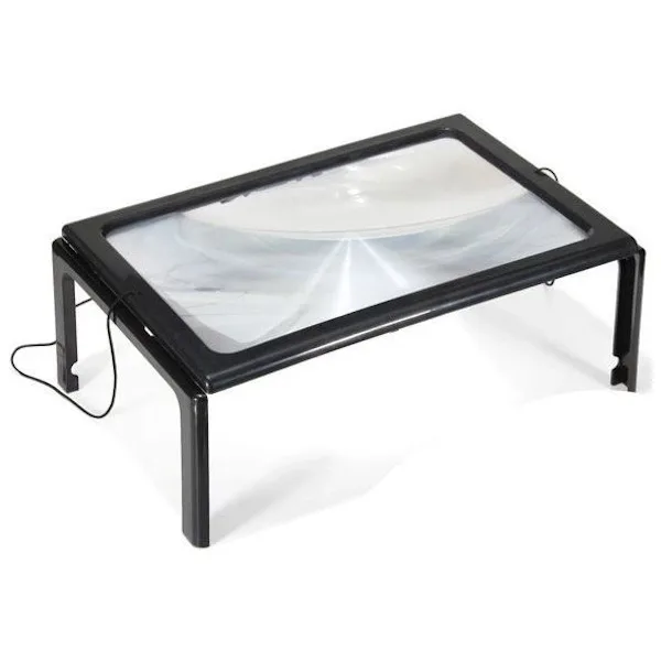 LENTE DI INGRANDIMENTO A4 CON LUCE LED